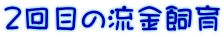 ２回目の流金飼育